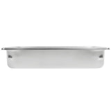 Vollrath 30222 Super Pan V Anti-Jam Stainless Steel Steam Table Food Pan 2-1/2" Deep - 1/2 Size