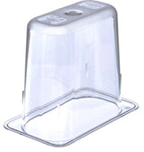 Carlisle 3068807 StorPlus Polycarbonate Food Pan 6" Deep - 1/9 Size - Clear