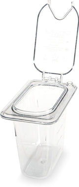 Carlisle 3068807 StorPlus Polycarbonate Food Pan 6" Deep - 1/9 Size - Clear