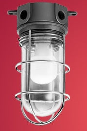 Kason 1802000003 Base Housing for Incandescent Vapor Proof Light Fixture for Walk-In Coolers and Freezers