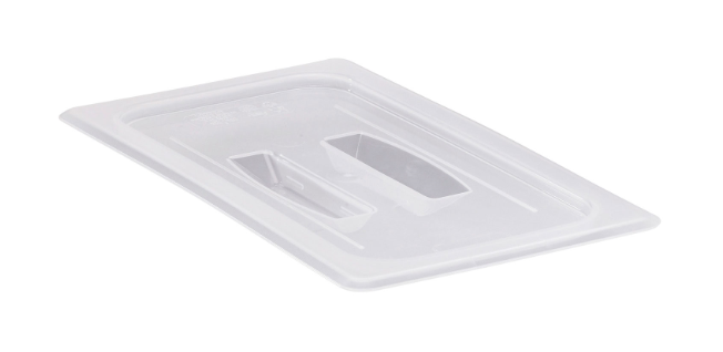 Cambro 30PPCH190 1/3 Size Food Pan Cover w/ Handle, Polypropylene, Translucent - 6/Case