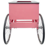 Gold Medal 3149 Cotton Candy Pinkie Floss Cart with Word Graphics 20"L x 20"W x 38"H
