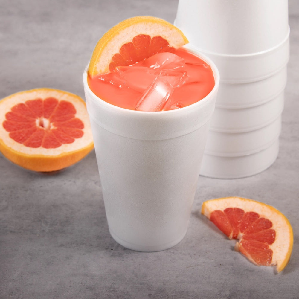 Dart 32TJ32 Insulated Foam Cup 32 oz (Case of 300) Restaurant Disposable Foam Cup