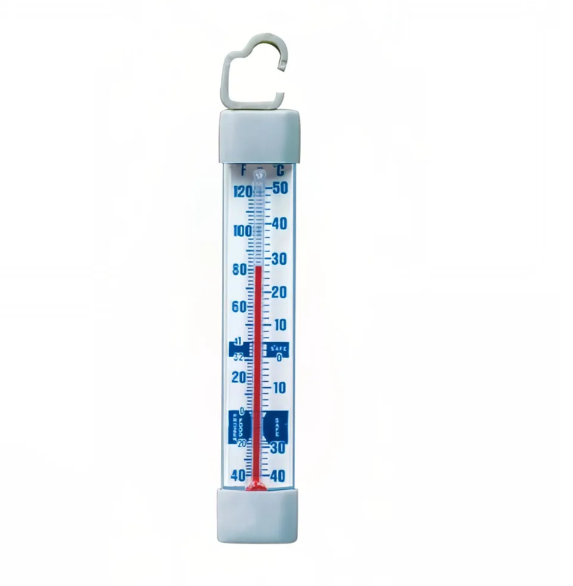 Cooper-Atkins 33001 Tube Type Refrigerator Freezer Thermometer, -40 To 120 Degrees F - 6ea/Case