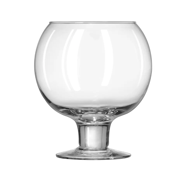 Libbey 3408 51 oz Super Globe Glass - Safedge Rim & Foot Guarantee