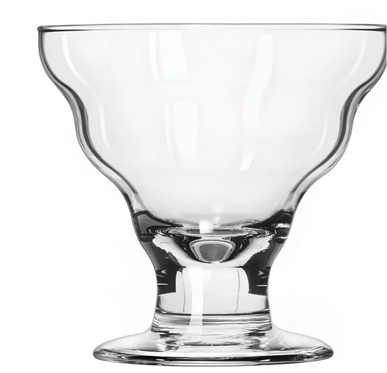 Libbey 3419 12 oz Splash Footed Dessert Glass, Clear