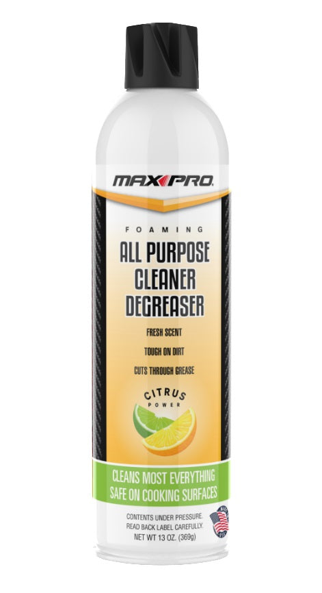 Max-Pro 3470 Foaming All Purpose Cleaner / Degreaser 13 oz.  - Citrus