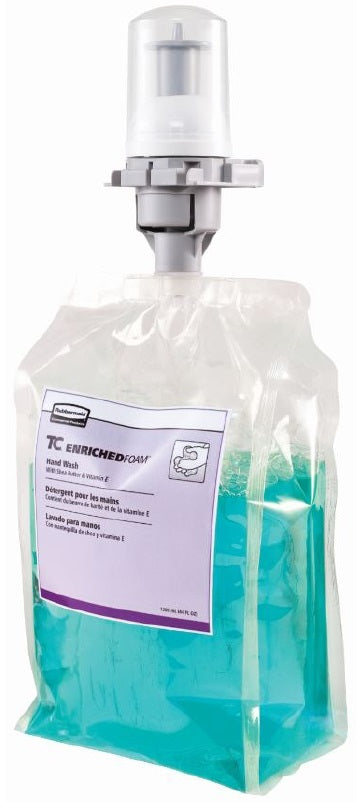 Rubbermaid 3486571 TC Flex Enriched Moisturizing Foam Hand Soap 1300 ml - Vanilla/White Peach Scent