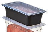 Cambro 34CW110 Camwear Polycarbonate Food Pan - 1/3 Size, 4" Deep - Black