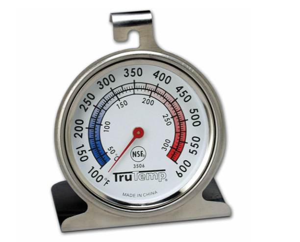 Taylor 3506FS Oven Thermometer w/ 2 1/2" Dial, 100F to 600F