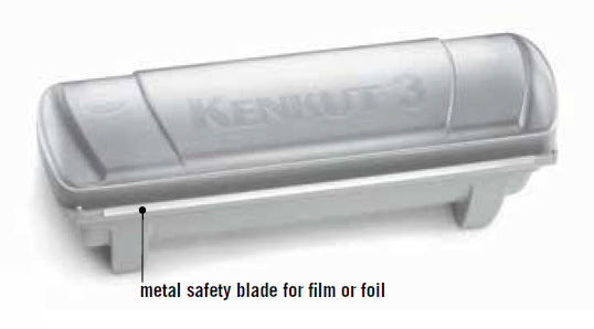 TableCraft KK3 KenKut 3 Plastic Film & Foil Dispenser - for 12" to 18" Rolls