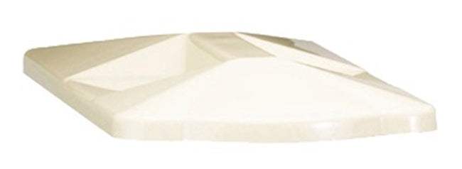 TableCraft 356C Polypropylene Replacement Dispenser Cover - for Slimline Beverage Dispensers (356DP & TW33DP) - Almond