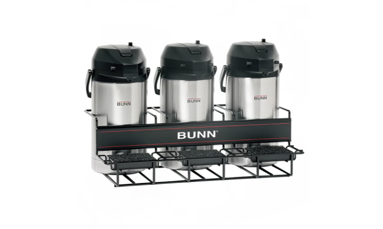 Bunn UNIV-3 APR Universal Airpot Rack, For 3 Airpots, Holds 3 Lower (35728.0002)