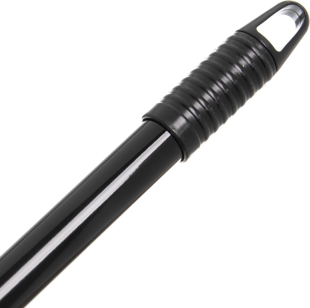 Carlisle 36141003 12" Lobby Dust Pan - Metal Handle, Black