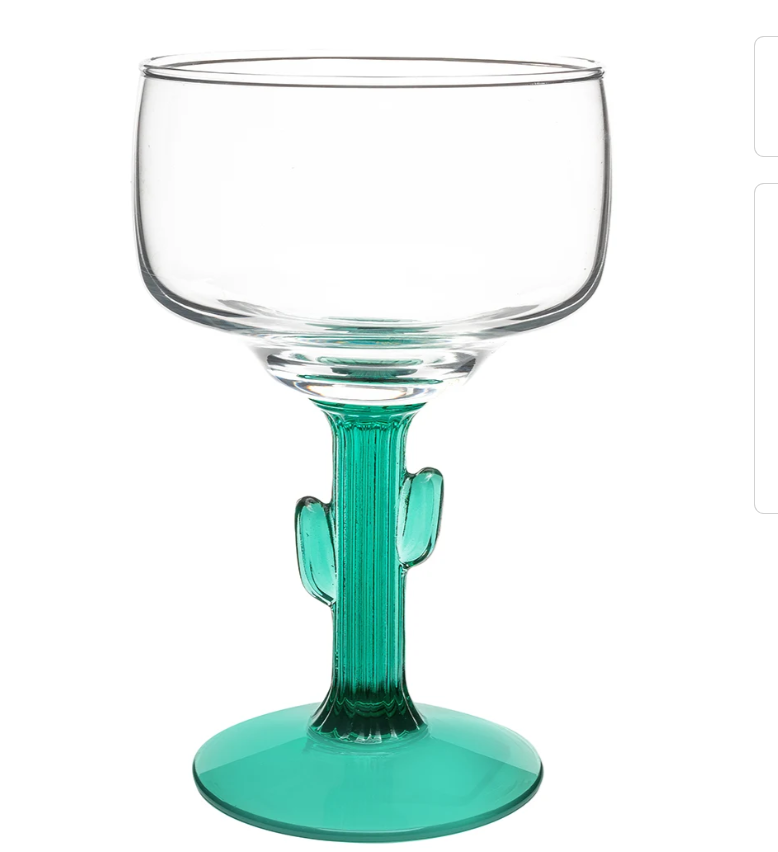 Libbey 3619JS 12 oz Juniper Stem Cactus Margarita Glass