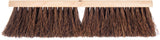 Carlisle 3621911800 Flo-Pac Palmyra Push Broom / Floor Sweep Brush Head with Wood Block 18"
