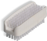 Carlisle 3623900 Sparta Double-Sided Hand and Nail Brush 3-1/2" - White