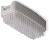 Carlisle 3623900 Sparta Double-Sided Hand and Nail Brush 3-1/2" - White