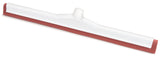 Carlisle 36692200 Flo-Pac Red Double Moss Foam Rubber Floor Squeegee (Head Only) with White Plastic Frame 22"