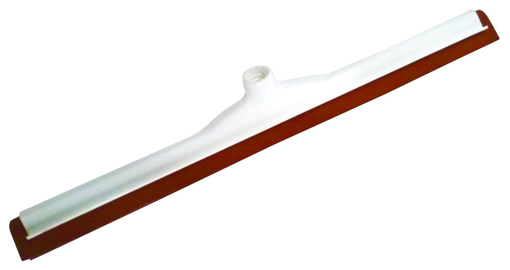 Carlisle 36692200 Flo-Pac Red Double Moss Foam Rubber Floor Squeegee (Head Only) with White Plastic Frame 22"