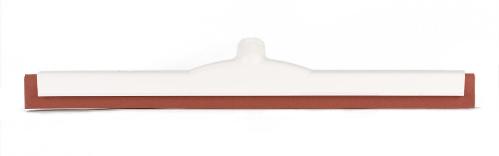 Carlisle 36692200 Flo-Pac Red Double Moss Foam Rubber Floor Squeegee (Head Only) with White Plastic Frame 22"