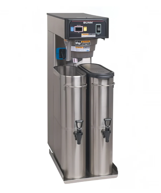 Bunn TB6 6 Gallon Automatic Twin Iced Tea Brewer, Rotating Brew Baskets, 120 V (36700.0300)
