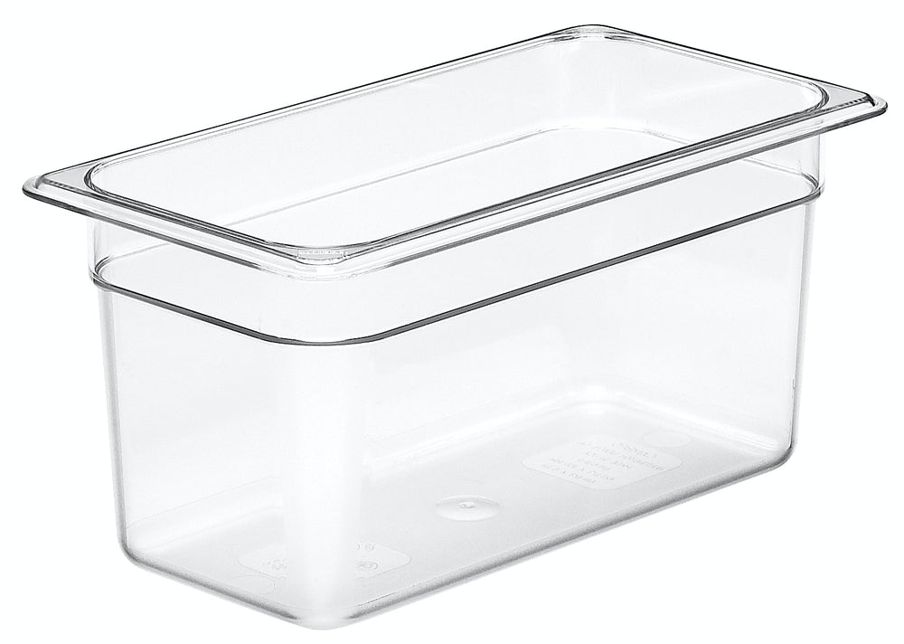 Cambro 24CW135 Cambro Food Pan 1/2 Size 4" Deep Clear