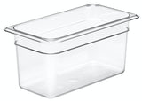 Cambro 44CW135 Food Pan 1/4 Size 4" Deep Clear