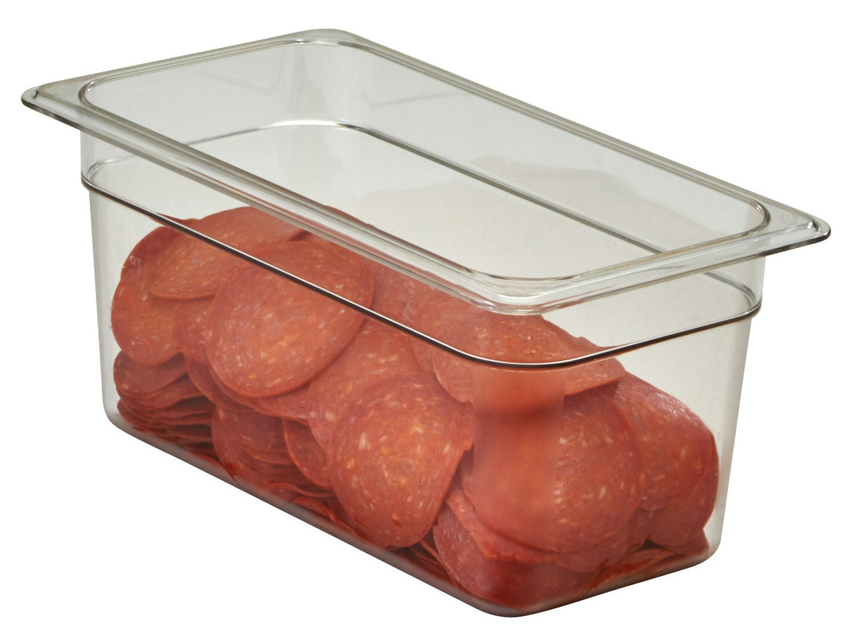 Cambro 44CW135 Food Pan 1/4 Size 4" Deep Clear