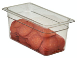 Cambro 44CW135 Food Pan 1/4 Size 4" Deep Clear