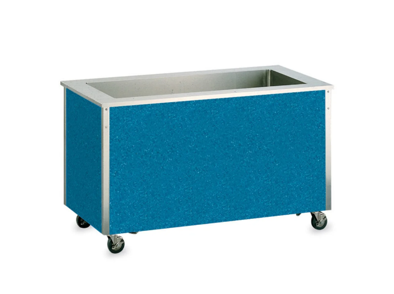 Vollrath 37045 3 Well Cold Food Station - 8" Deep Wells, 1/4HP Compressor, 34x46x28