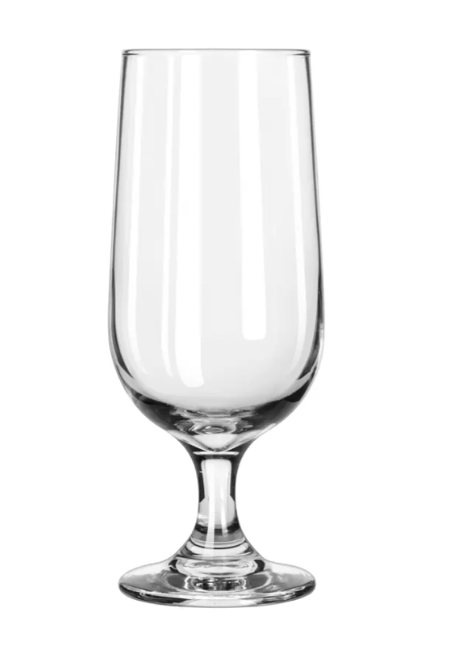 Libbey 3730 14 oz Embassy® Footed Beer Glass - Safedge Rim & Foot Guarantee