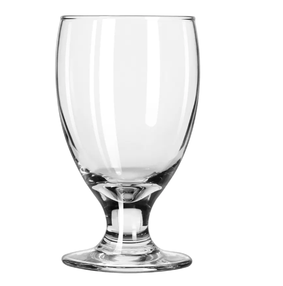 Libbey 3752HT 10 1/2 oz Embassy Banquet Goblet Glass - Safedge Rim