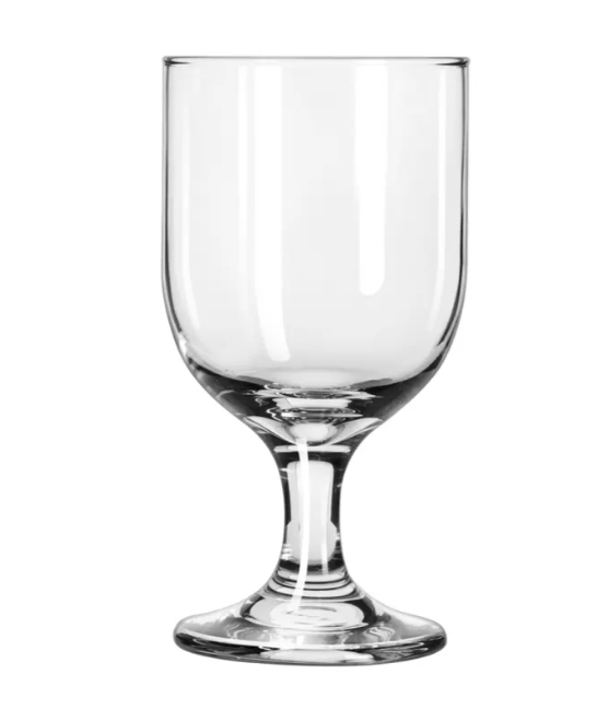 Libbey 3756 10 1/4 oz Embassy Goblet Glass - Safedge Rim & Foot Guarantee