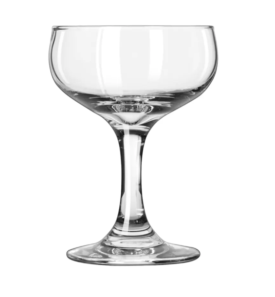 Libbey 3773 5 1/2 oz Embassy Champagne Coupe Glass - Safedge Rim & Foot Guarantee