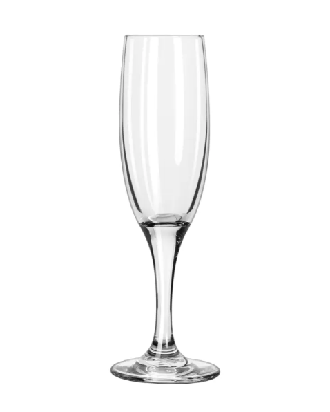 Libbey 3794 4 1/2 oz Embassy Flute Glass - Safedge Rim & Foot Guarantee