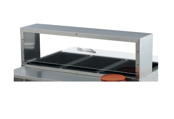 Vollrath 38044 60 3/4" Work/Overshelf - 60 3/4" x 10" x 13", Stainless