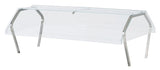 Vollrath 38065 ServeWell Plexiglass Buffet Breath Guard 76" - for 5-Well / Pan Hot or Cold Food Tables