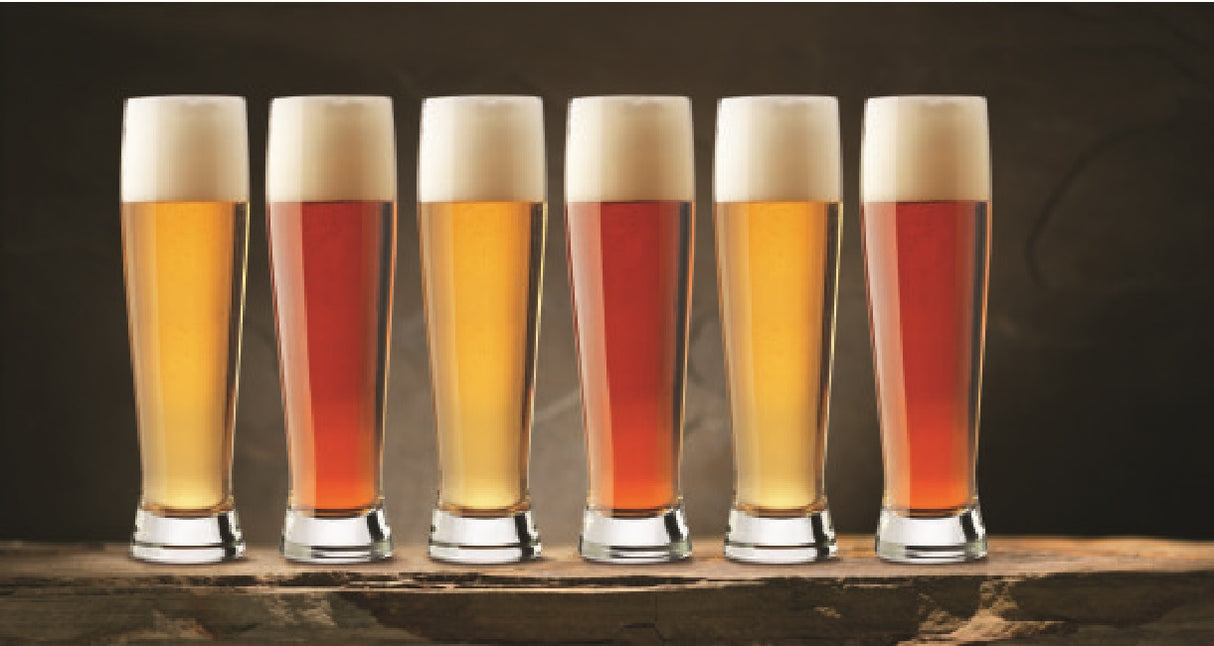 Libbey 3815 Footed Beer / Ale Glass 15-1/4 oz. - Clear - 24/Case