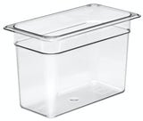 Cambro 44CW135 Food Pan 1/4 Size 4" Deep Clear