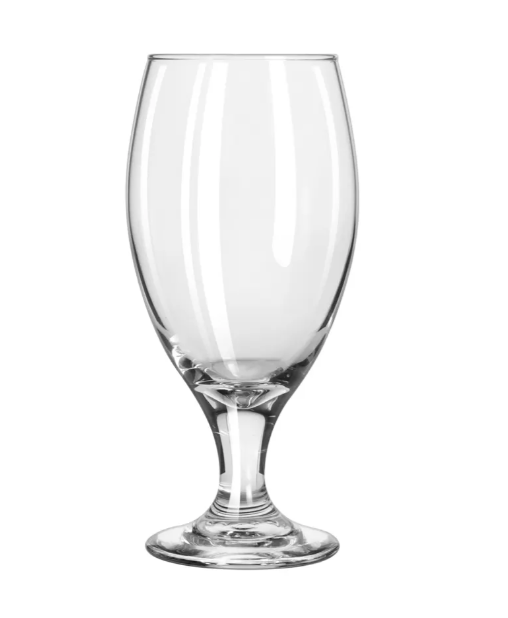 Libbey 3915 14 3/4 oz Teardrop Beer Glass - Safedge Rim & Foot Guarantee
