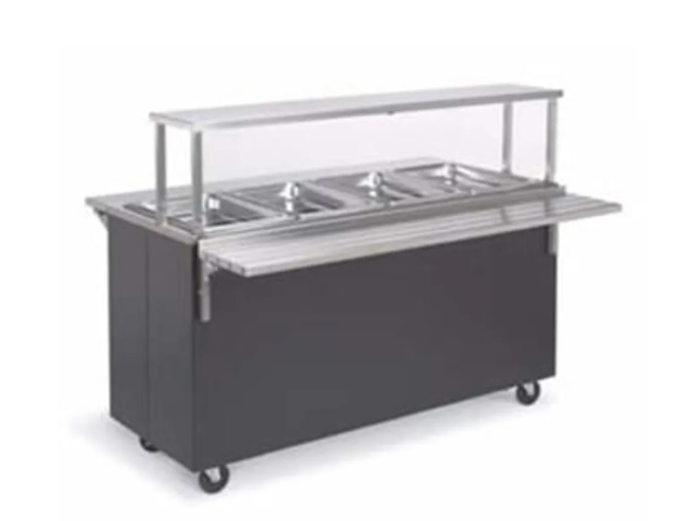 Vollrath 39946 46" Tray Slide - Fold-Down Mounting, Stainless