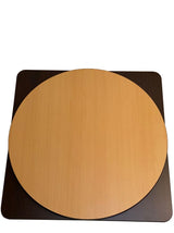AAA Furniture Wholesale WOT3030 Reversible Square Table Top 30" x 30" - Walnut/Oak