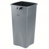 Rubbermaid FG356988BEIG Untouchable Square Container 23 Gal - Gray