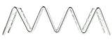 GET 4-81858 Specialty Servingware Stainless Steel Taco Holder 6" x 2-1/2" x 1-1/2"H - Holds 3 to 4 Tacos