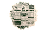 GET 4-TG1080 Food-Safe Sports Newsprint Liner 12" x 12" - White Paper - 1000/Case