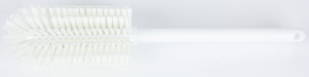 Carlisle 40001EC02 Sparta Polyester Bottle Brush 16" - White