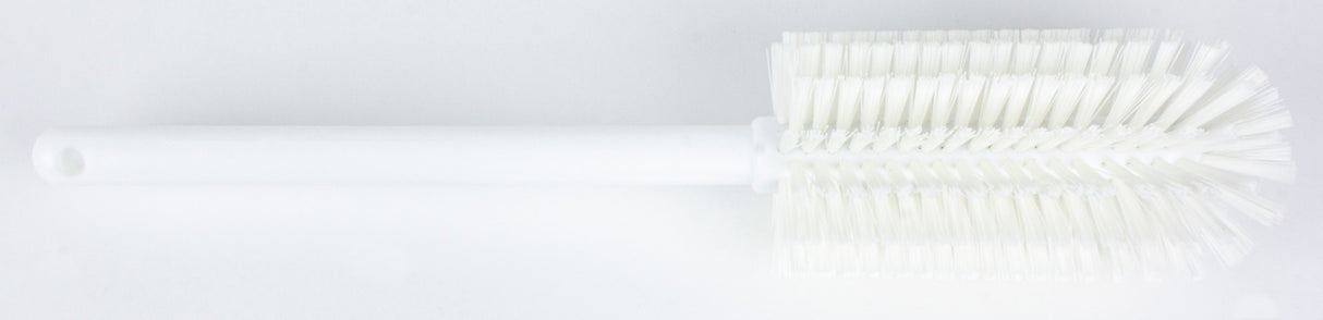 Carlisle 40001EC02 Sparta Polyester Bottle Brush 16" - White