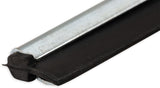 Carlisle 4007000 Flo-Pac Hand Held Window Squeegee with 12 " Black Rubber Blade and Stainless Steel Handle