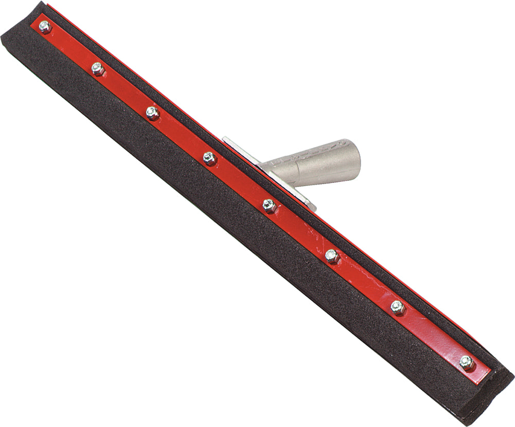 Carlisle 4008200 Sparta Double Foam Neoprene Floor Squeegee Head with Metal Frame 24"